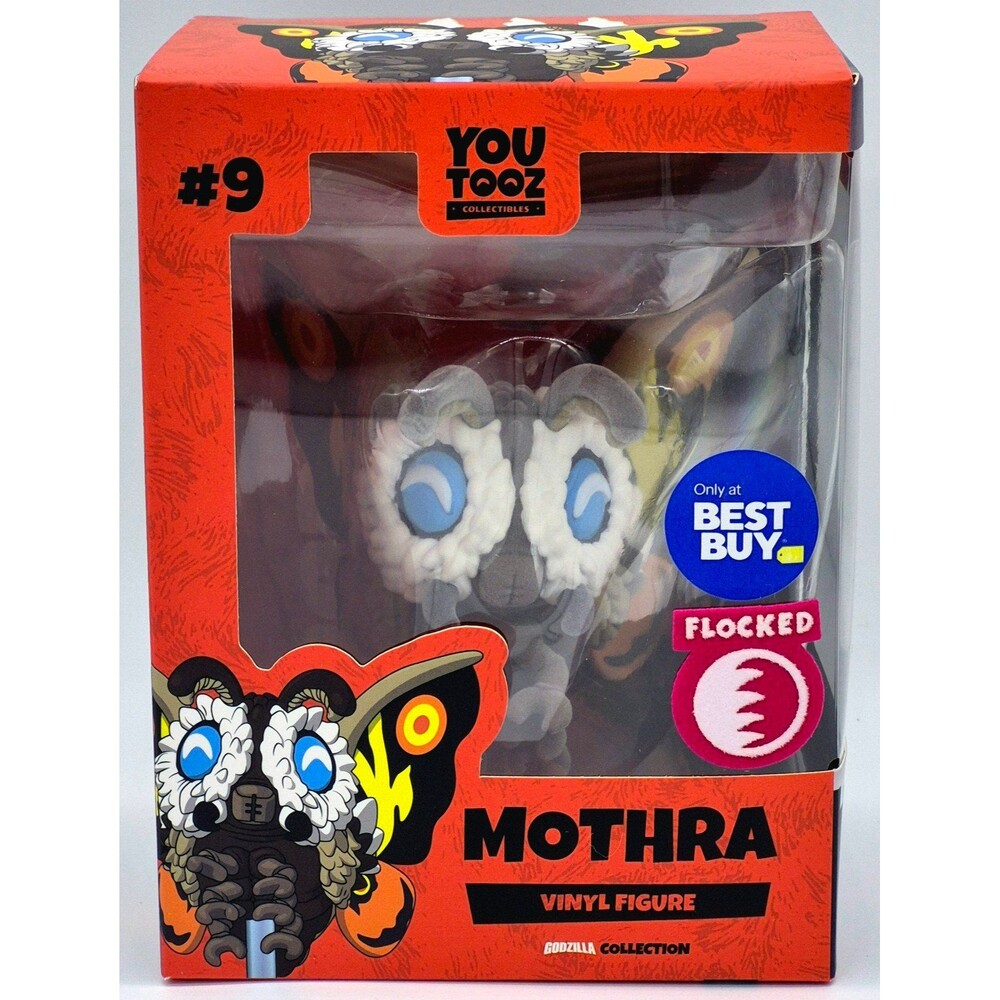 Youtooz Mothra #9 Flocked Best Buy Exclusive Godzilla Vinyl Figure